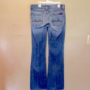 7 for All Mankind, zipper needs repaired.